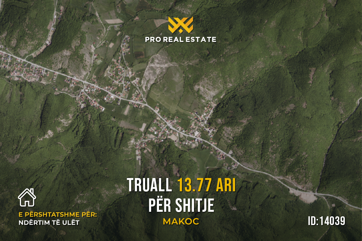 Land 13.77 Ari for sale in Makoc